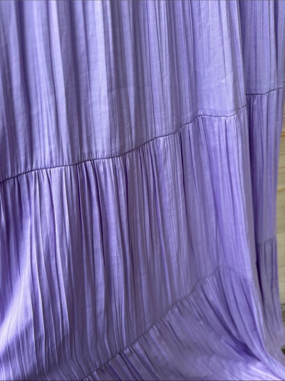 Joie Lavender Pleated Maxi Dress | Romantic Wedding Guest Dress | Size Small - Picture 6 of 9